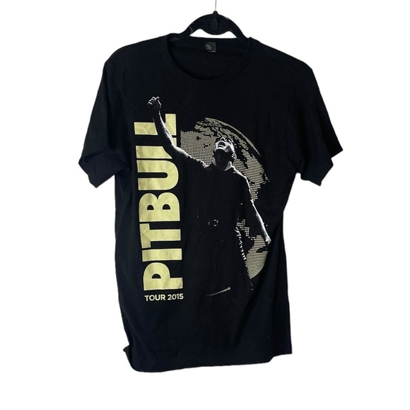 Pitbull 2015 size small tour shirt - Picture 1 of 8